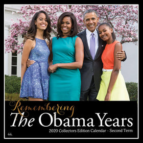 The Obama Years: 2020 African American History Calendar (Front)