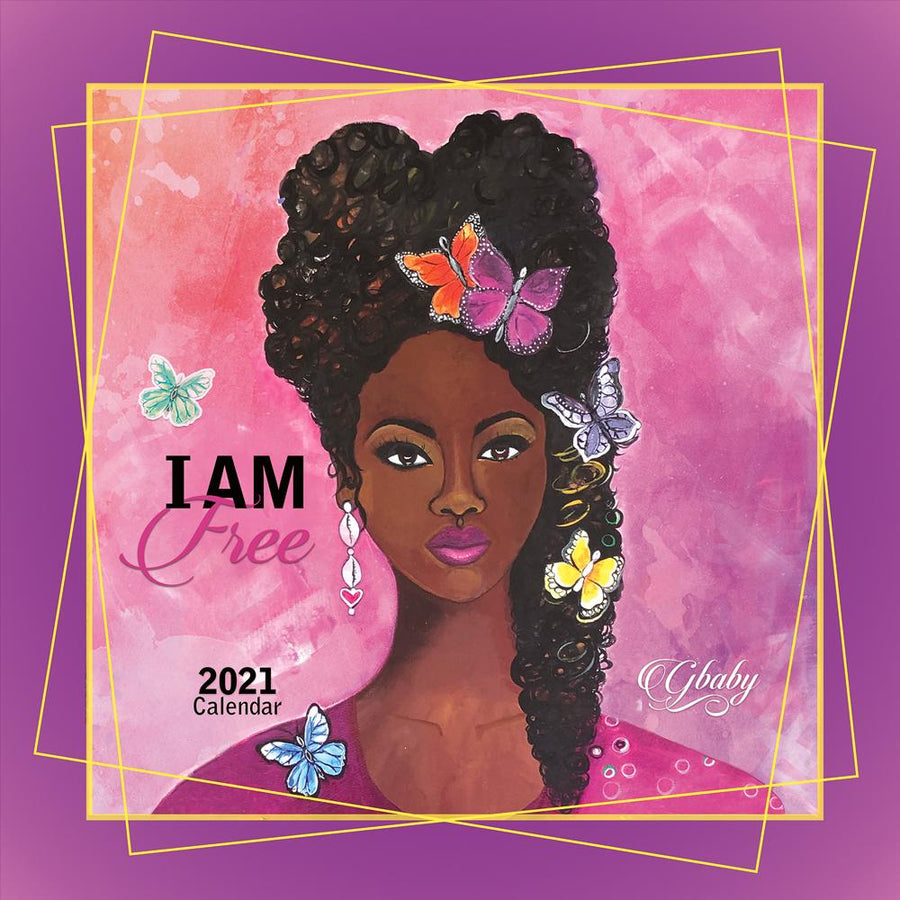 I Am: The Art of Sylvia "Gbaby" Cohen 2021 Black Art Wall Calendar