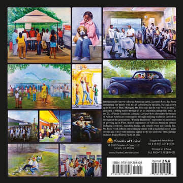 Family Traditions: Lavarne Ross 2021 Black Art Calendar