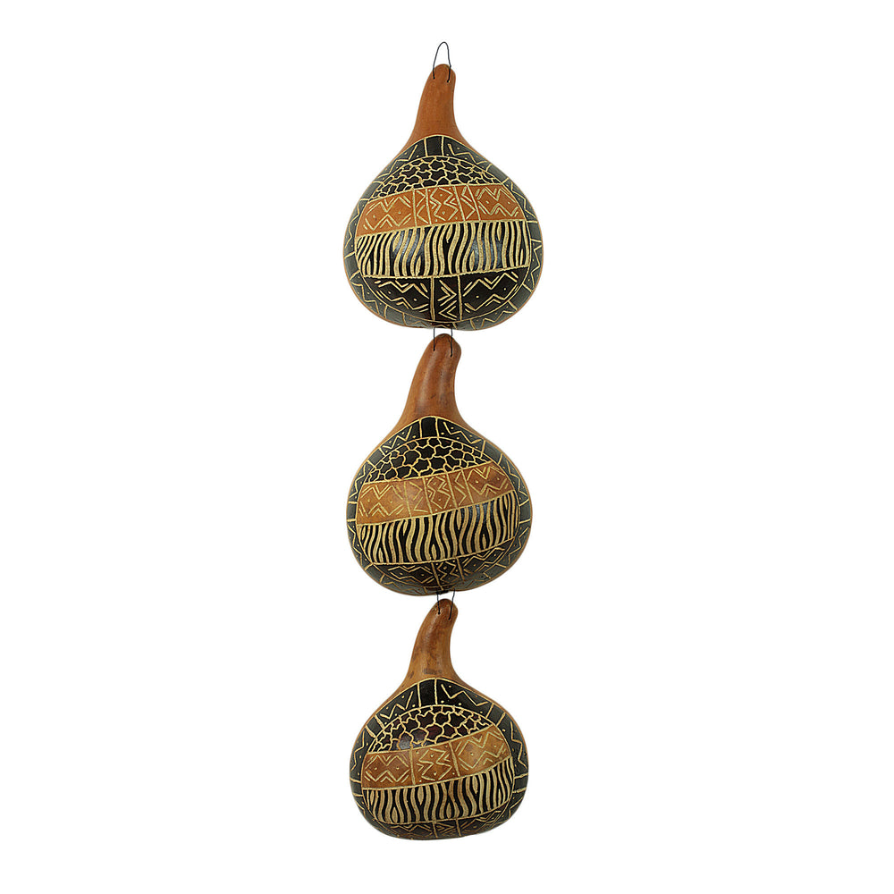 Calabash Wall Hanging-African Decor-Stoneage Global Arts-31 inches-Calabash-The Black Art Depot