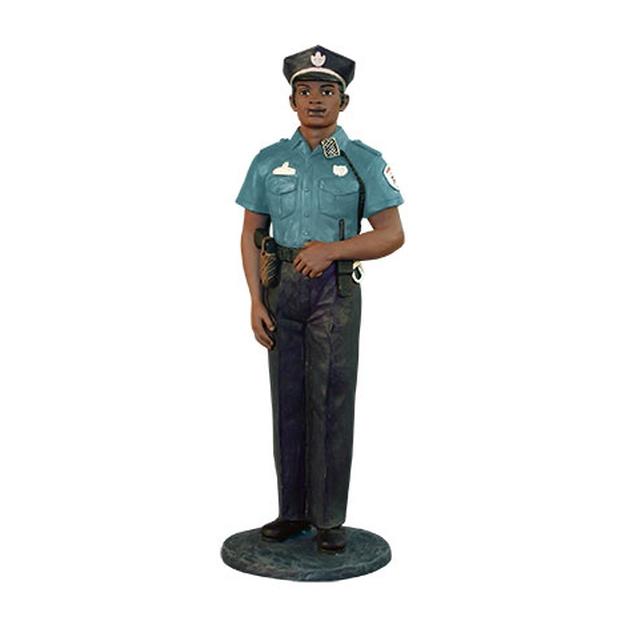 African American Policeman Figurine by Positive Image Gifts