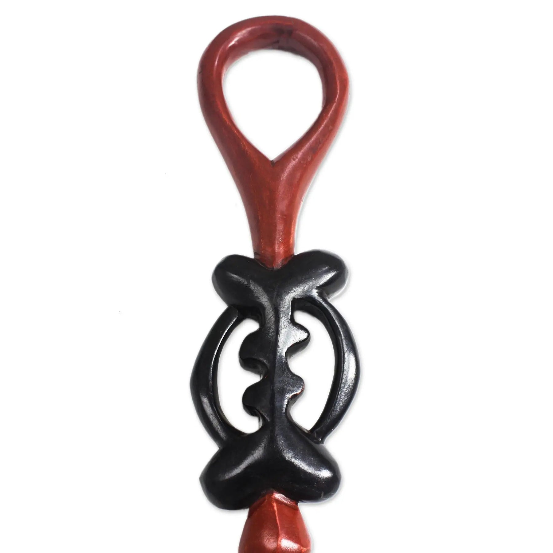 3 of 5: Gye Nyame Stride: Authentic African Walking Stick/Cane by Kwasi Asante