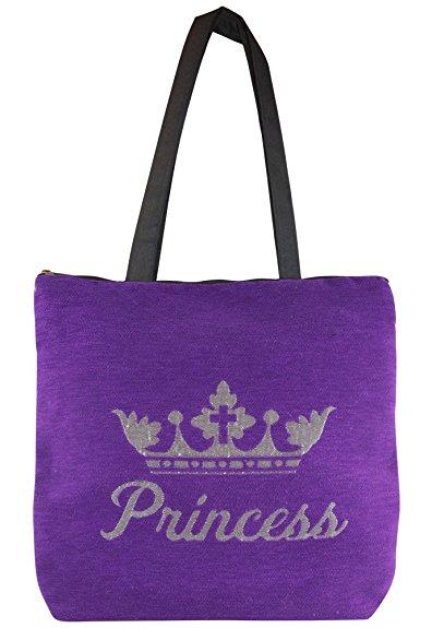Princess: African American Woven Tapestry Tote Bag