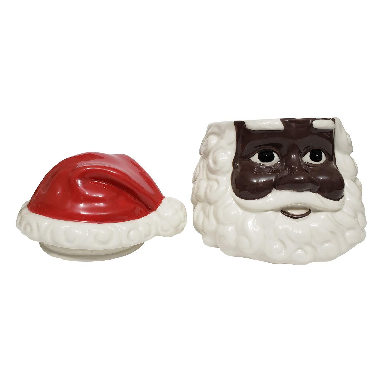 5 of 8: African American Santa Claus Cookie Jar by Soulful Generations