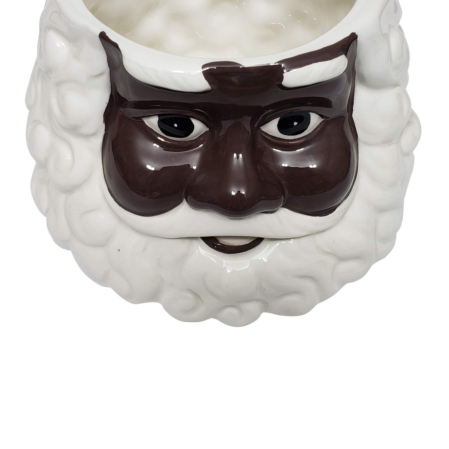 6 of 8: African American Santa Claus Cookie Jar by Soulful Generations