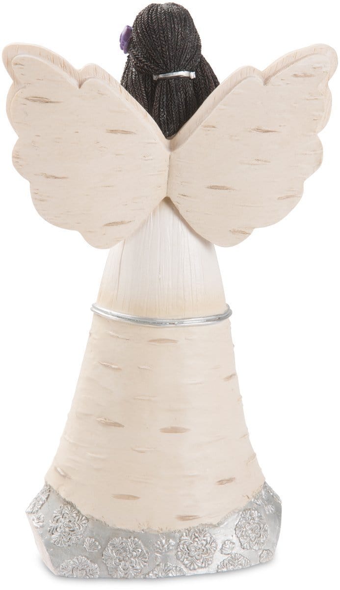 Bless this Home: African American Angel Figurine (Ebony Elements Collection)