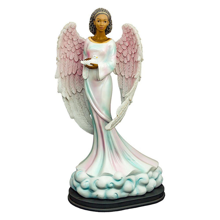 Heavenly Peace: African American Angel Figurines (Heavenly Vision Collection)