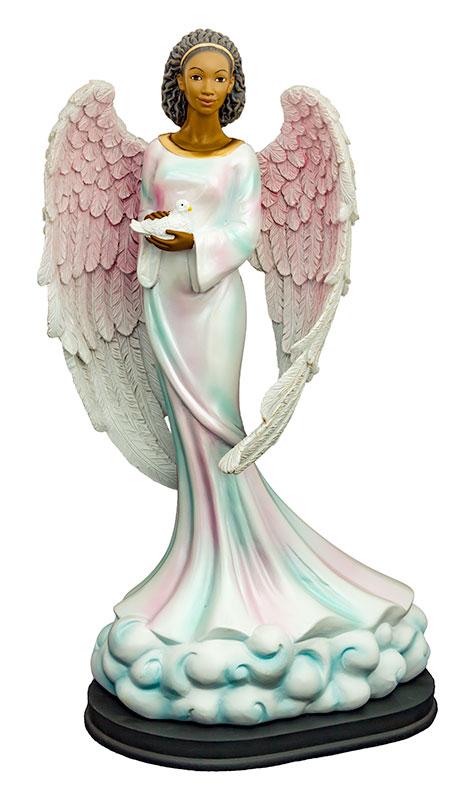 Heavenly Peace: African American Angel Figurines (Heavenly Vision Collection)