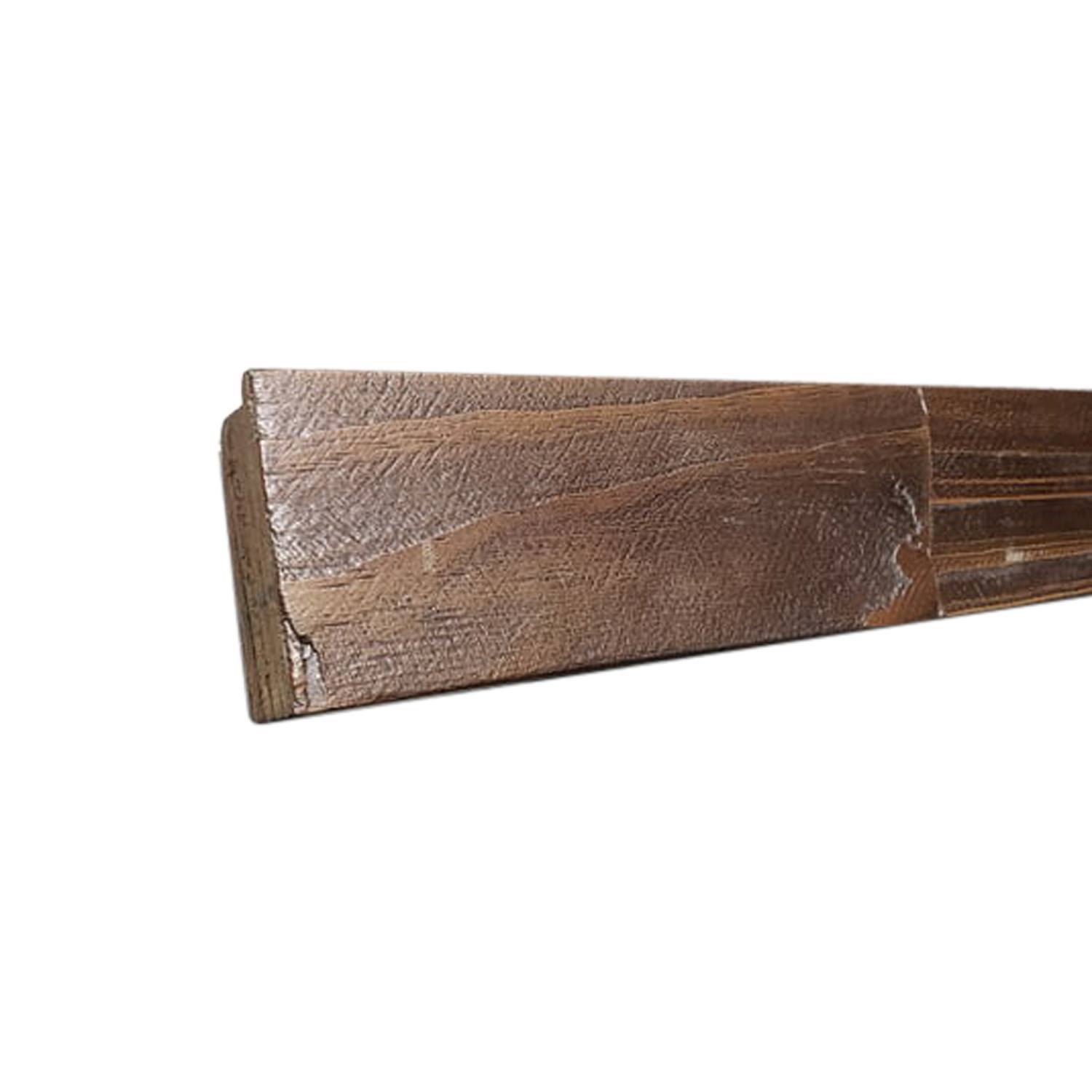 4 of 4: Distressed Brown Wood Frame