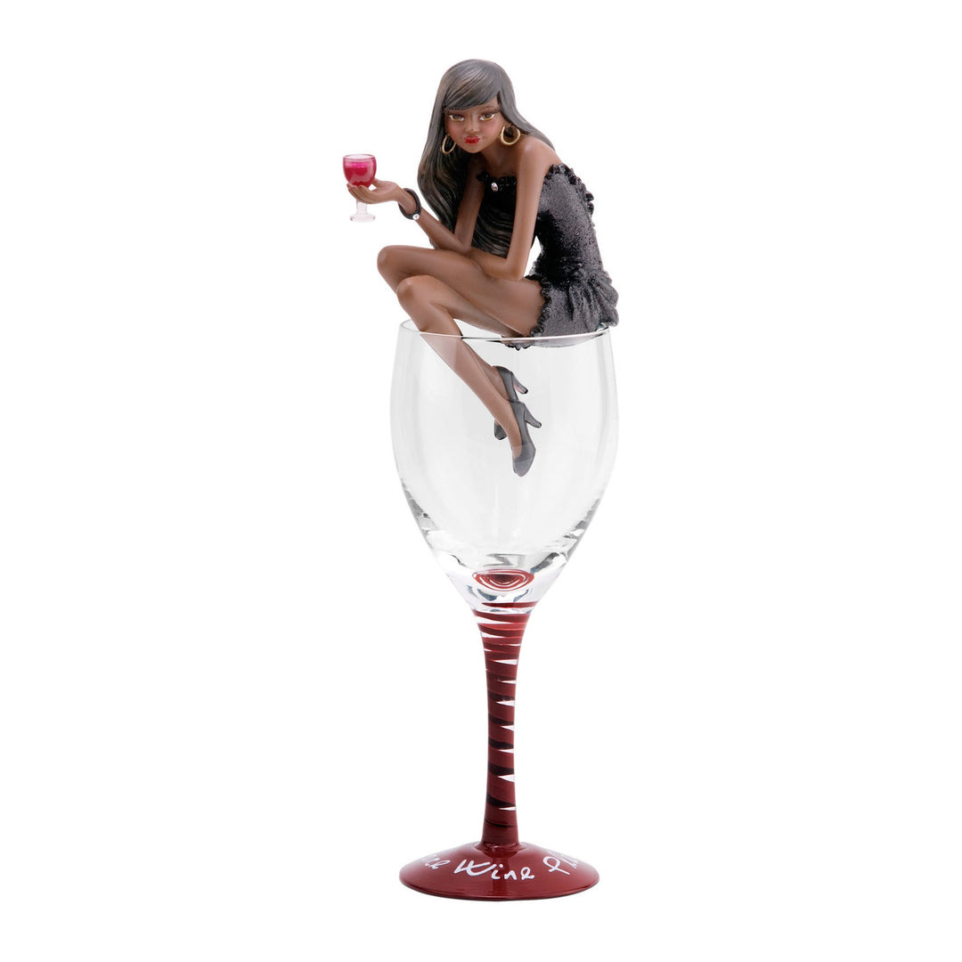 More Wine Please African American Figurine by H2Z (Hiccup Collection ...