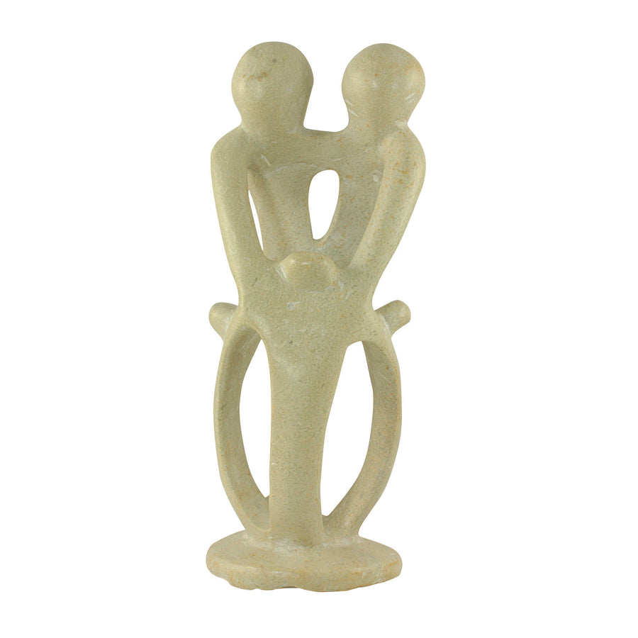 Family of Five Soapstone Abstract Sculpture (Handmade in Kenya)