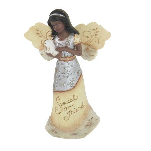 African American Special Friend Angel: Elements Collection by Pavilion Gifts
