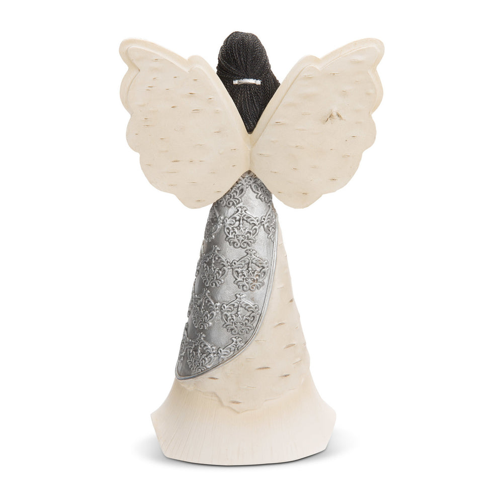 African American With God Angel (Ebony Elements Collection)