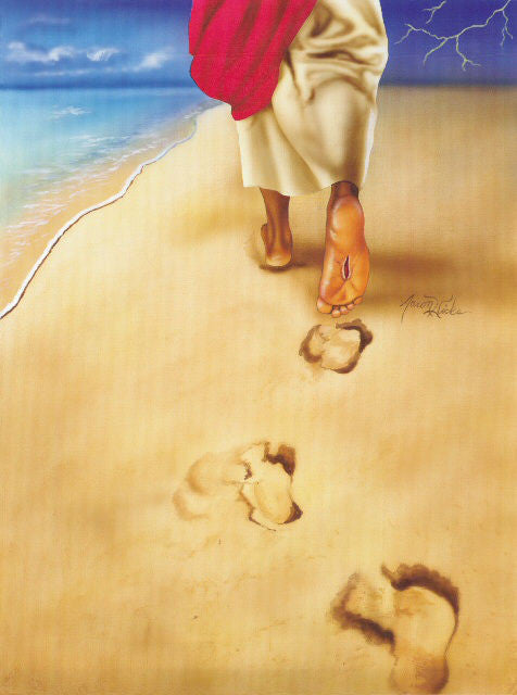 Footprints in the Sand by Aaron and Alan Hicks