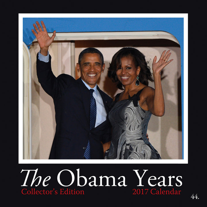 The Obama Years: 2017 African American Wall Calendar (Front)