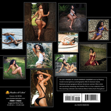 Shades of Color Swimsuit 2017 African American Calendar