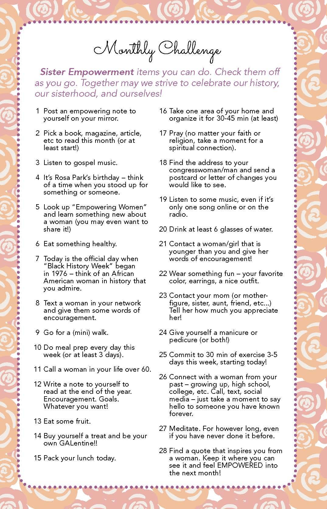Grateful, Gracious and Gorgeous 2019 African American Inspirational Weekly Planner by Cidne Wallace (Interior)