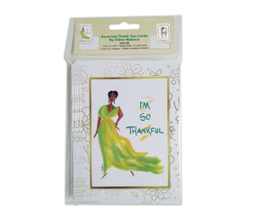 Cidne Wallace Box Set: African American Thank You Cards by Shades of Color