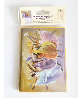 Lavarne Ross Set: African American Thank You Cards by Shades of Color