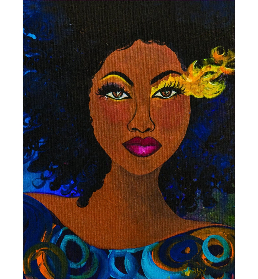 African American Note Card by GBaby