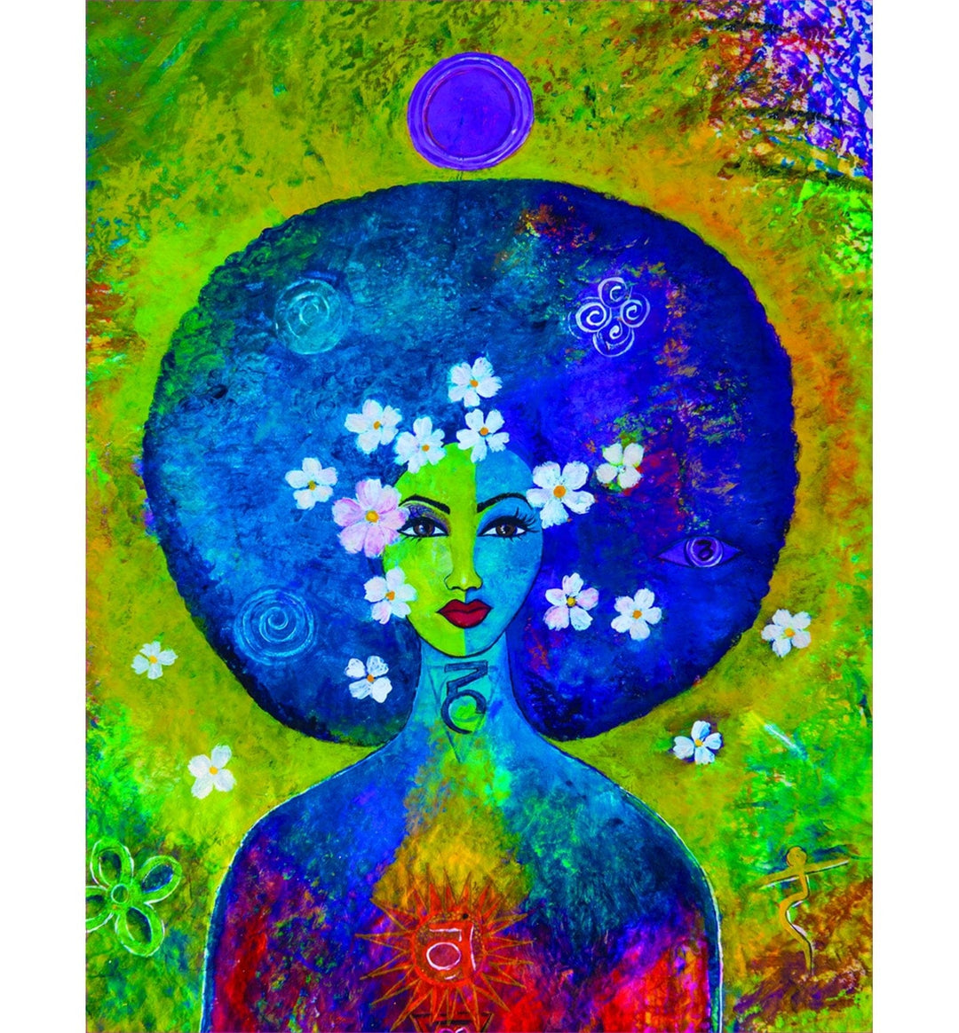African American Note Card by GBaby