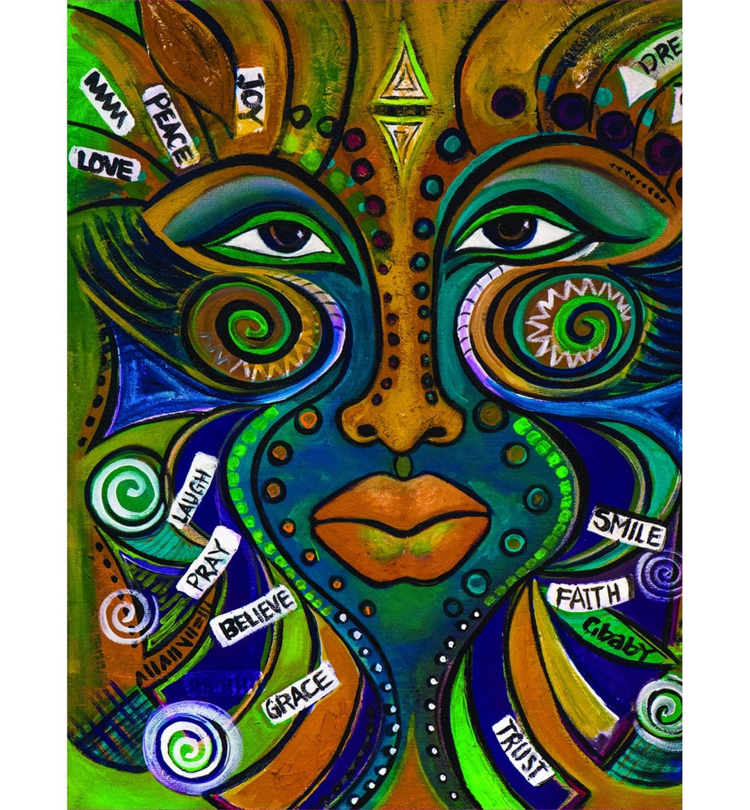 African American Note Card by GBaby