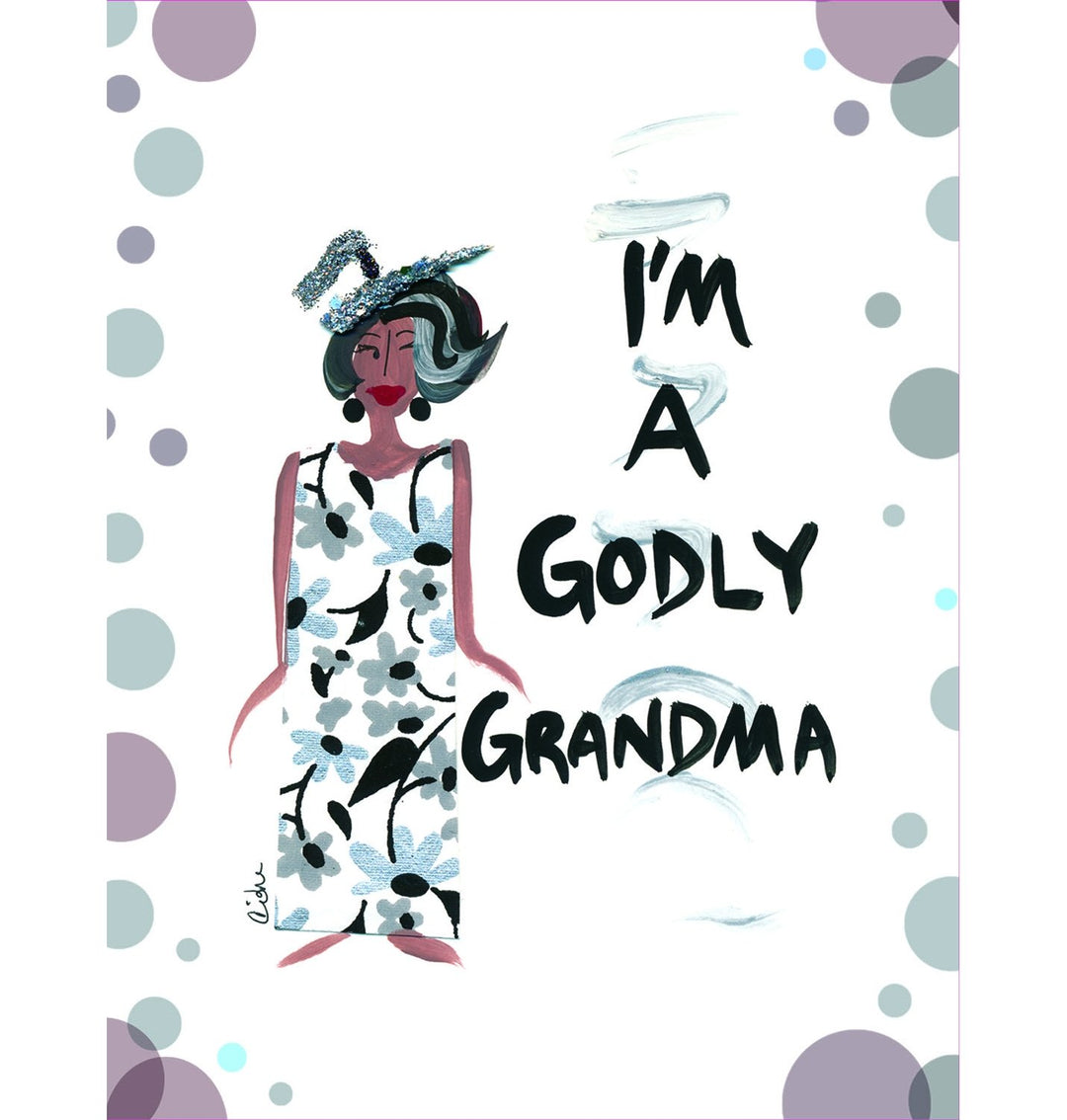 Godly Grandma: African American Note Cards by Cidne Wallace