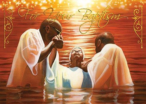 For Your Baptism: African American Baptism Card by African American Expressions