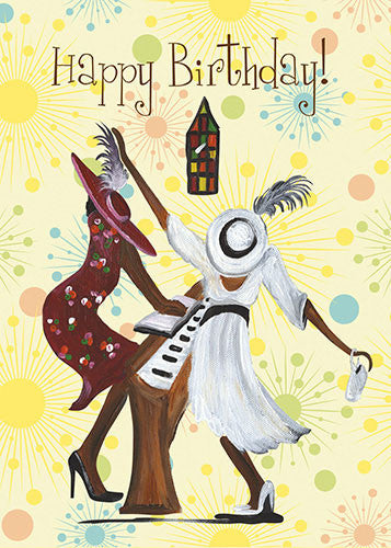 Happy Birthday: African-American Greeting Card by African American Expressions
