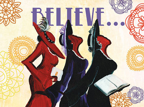 Believe: African-American Greeting Card by African American Expressions