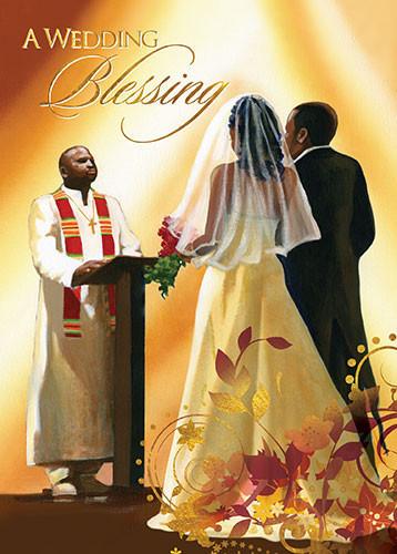 A Wedding Blessing: African American Wedding Card by African American Expressions