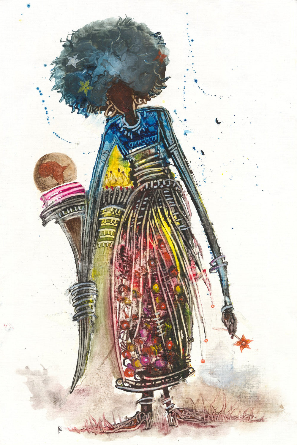 African American Magical Woman by Samir Osman
