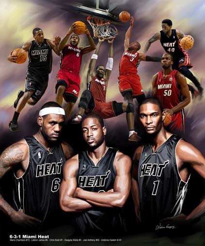 6-3-1: Miami Heat by Wishum Gregory