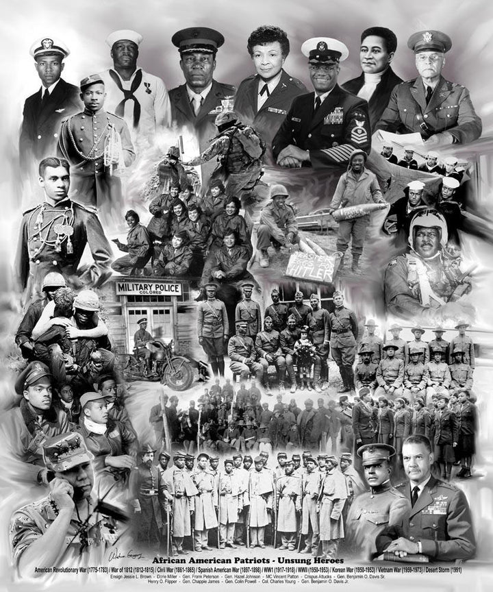 African American Patriots by Wishum Gregory