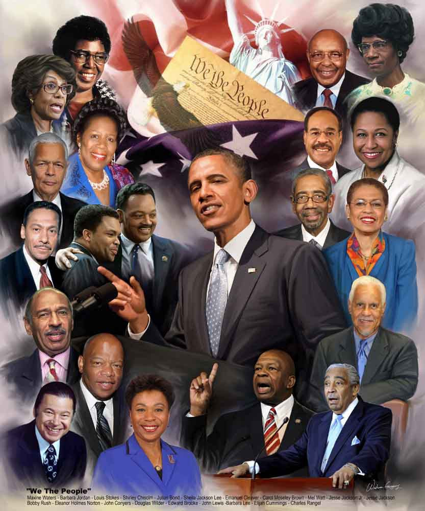 We The People (Black Politicians) by Wishum Gregory