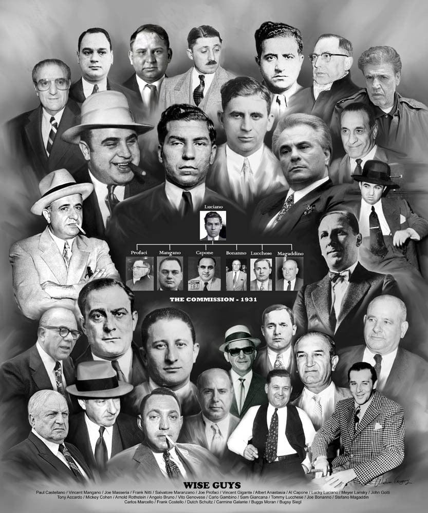 Wise Guys: La Cosa Nostra by Wishum Gregory