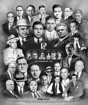 Wise Guys: La Cosa Nostra by Wishum Gregory