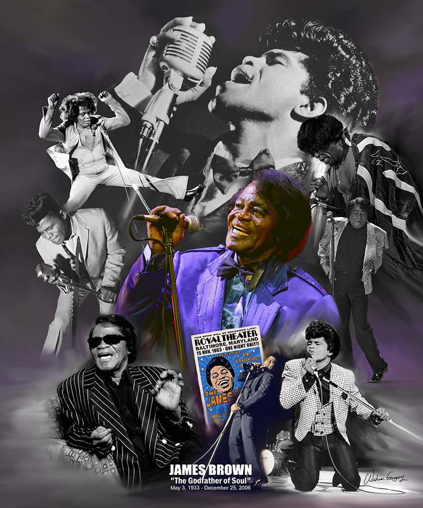 James Brown: The Godfather of Soul by Wishum Gregory