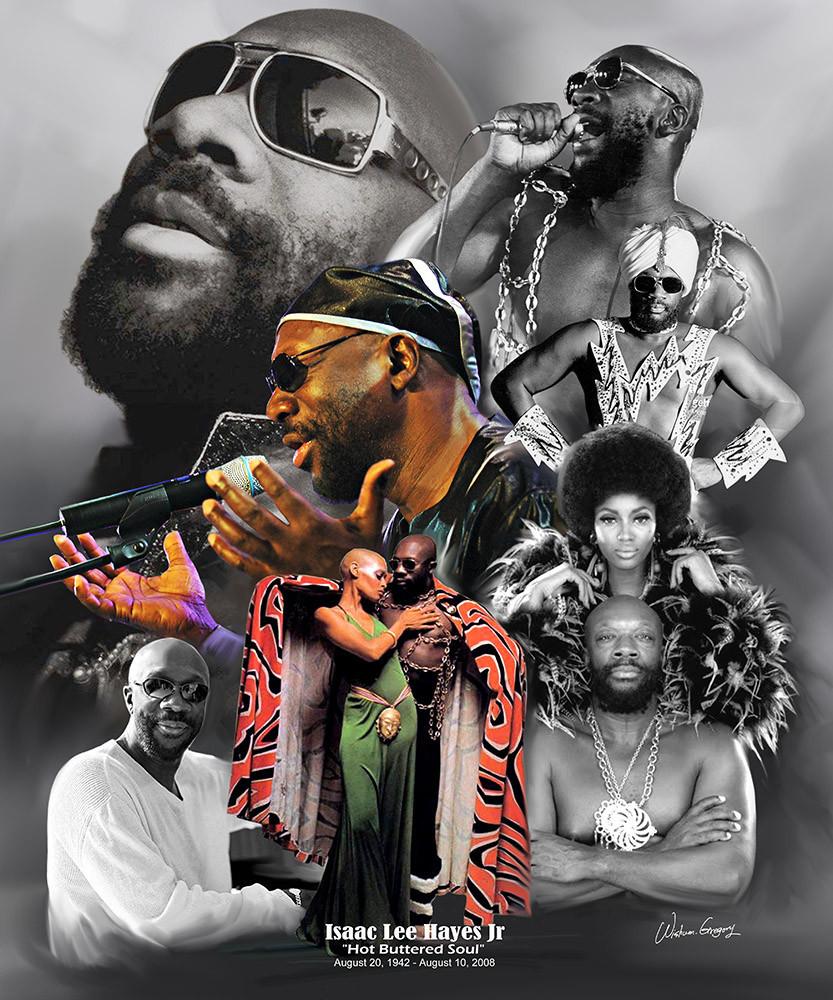 Isaac Hayes: Hot Buttered Soul by Wishum Gregory