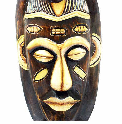 Bird Mask-Indonesian Decor-Stoneage Global Arts-20 inches-Wood-The Black Art Depot
