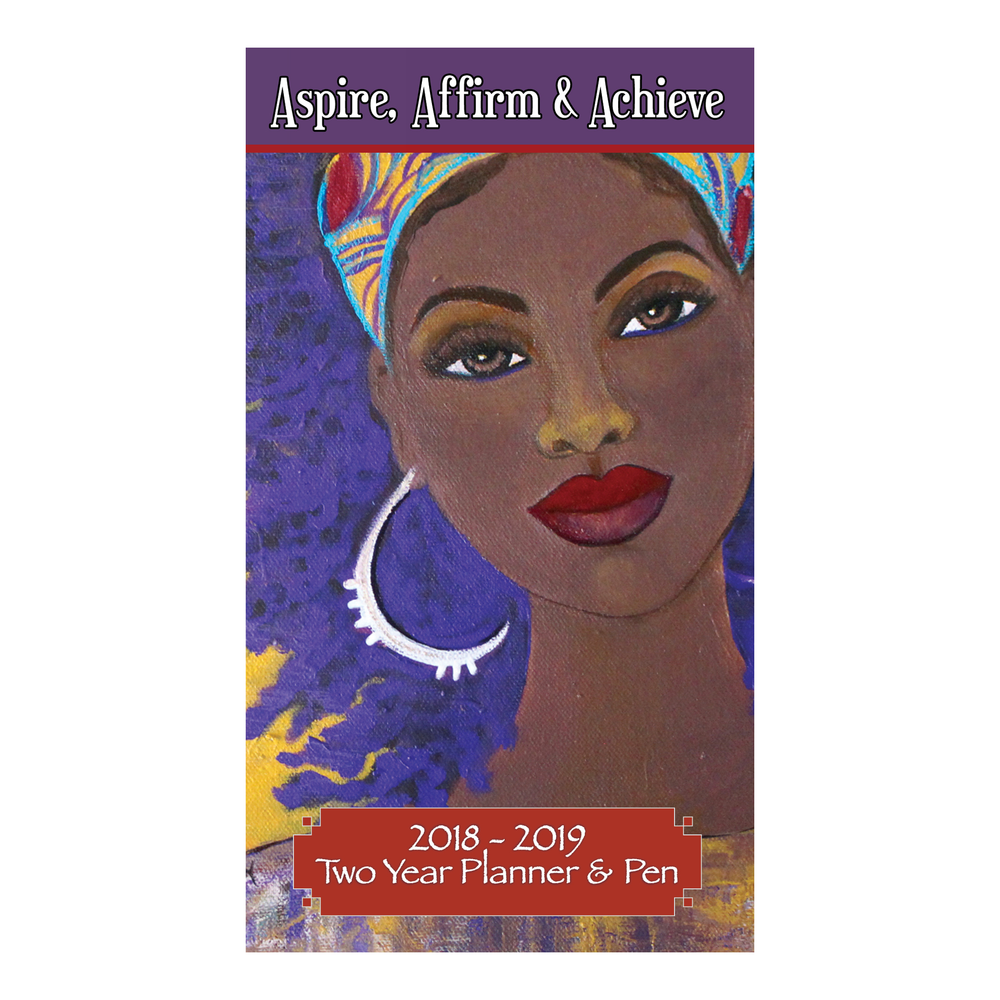 Aspire, Affirm & Achieve: 2018-2019 African American Checkbook Planner by GBaby