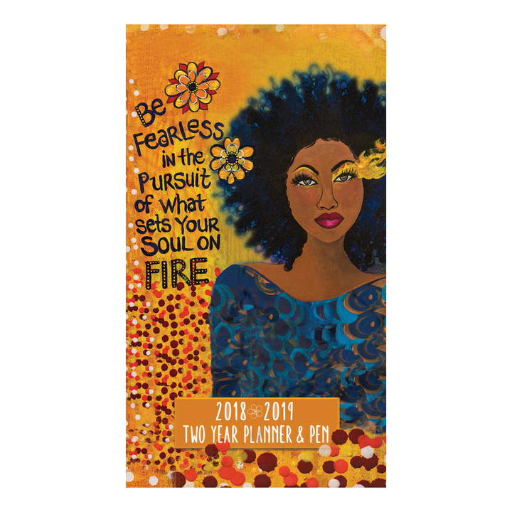 Be Fearless: 2018-2019 African American Checkbook Planner by GBaby