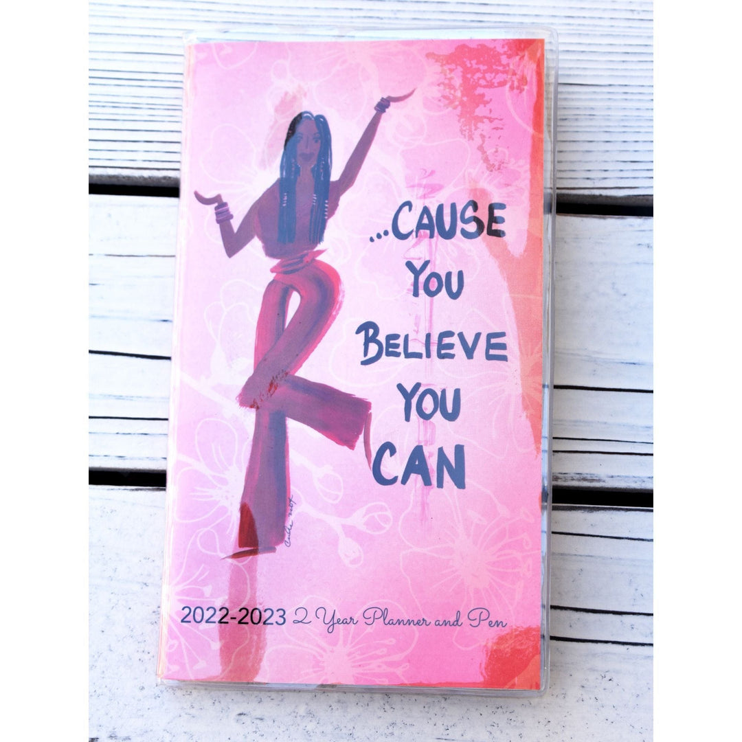 Believe You Can by Cidne Wallace: 2022-2023 African American Checkbook Planner