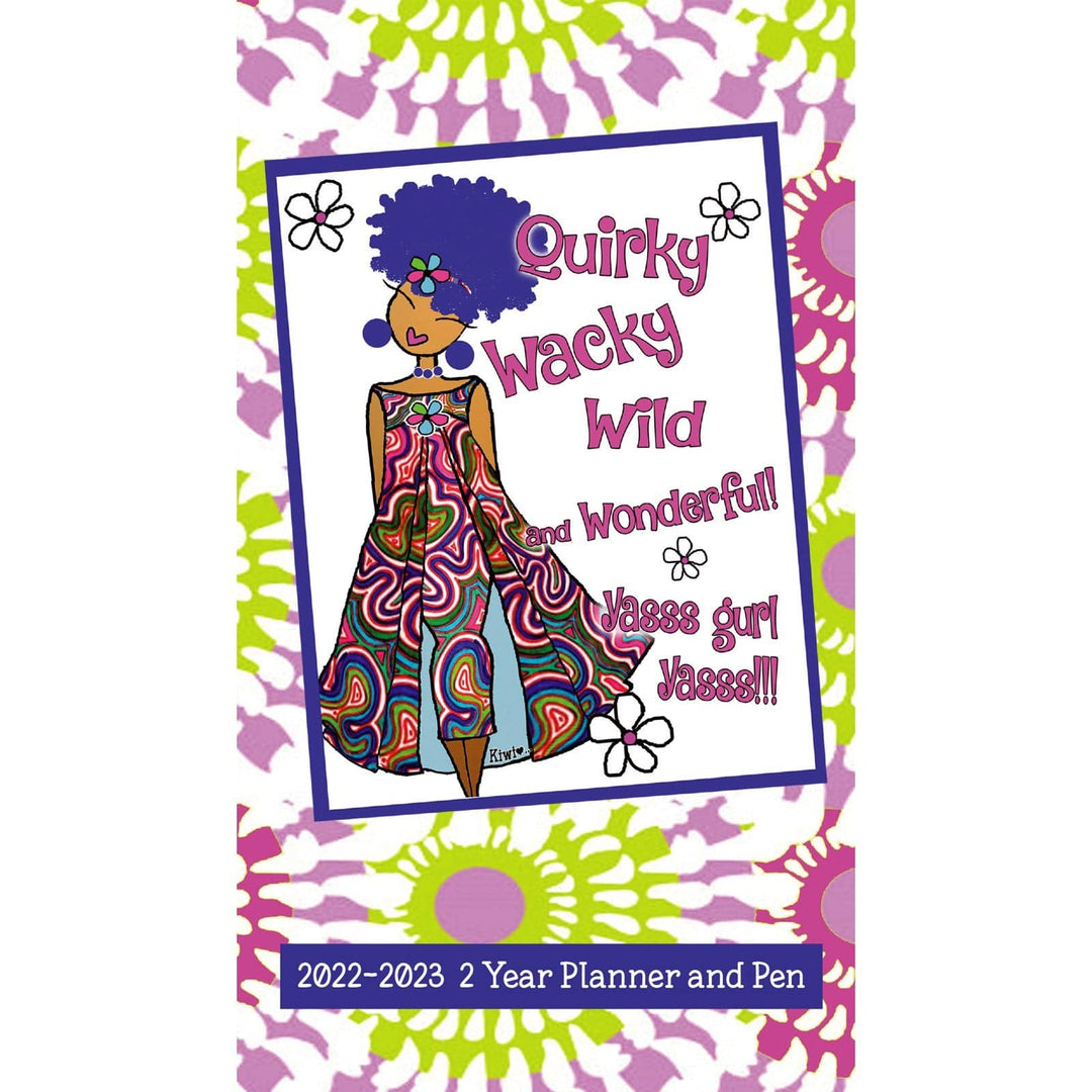 Wild and Wonderful by Kiwi McDowell: 2022-2023 African American Checkbook Planner 