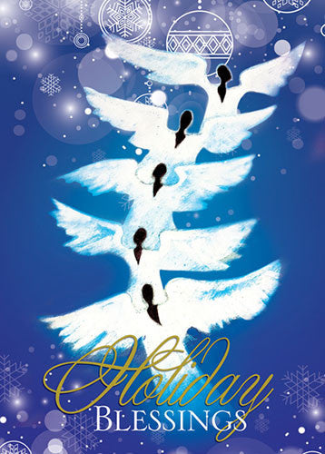 Angels (Holiday Blessings): African American Christmas Card