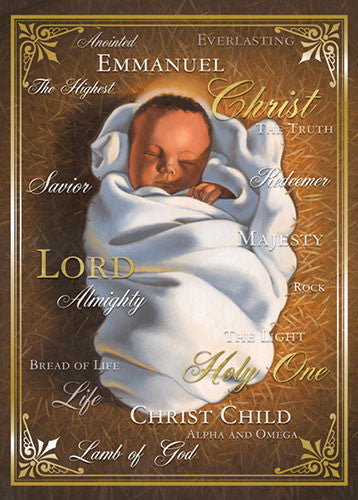 Names of Christ: African American Christmas Card