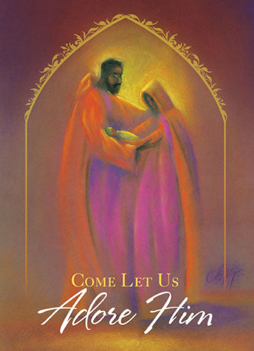Let Us Adore Him: African American Christmas Card