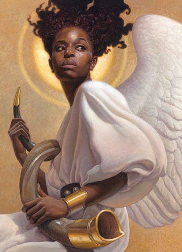 Preparing to Sound the Alarm: African American Christmas Card