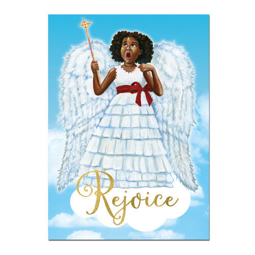 Little Angel (Rejoice): African American Christmas Card Box Set (C929)