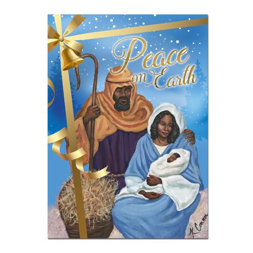 Peace on Earth: African American Christmas Card Box Set by AAE